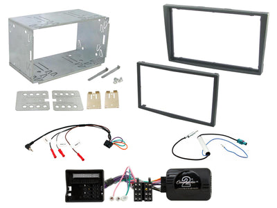 Connects2 CTKVX46 Vauxhall Vectra Corsa Signum Meriva Tigra Complete Double Din Stereo Fitting Kit
