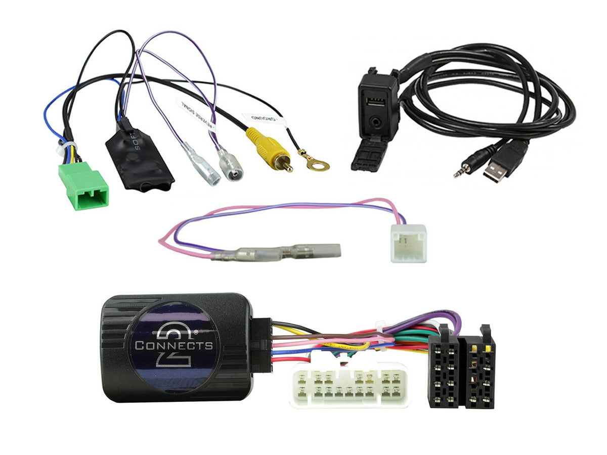 Connects2 CTSIZ008.2 - Isuzu D-Max 2020> Steering Stalk Control USB & Camera Adaptor
