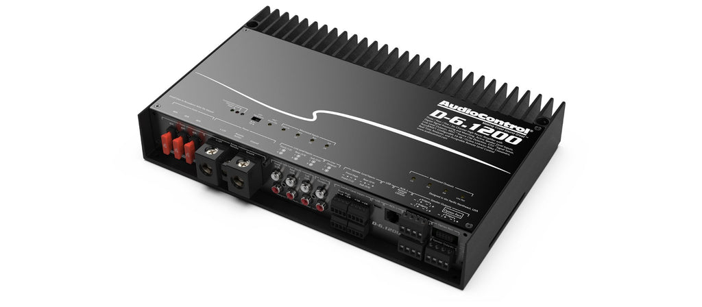 AudioControl D-6.1200 - High Power 6 Channel DSP Matrix Amplifier with AccuBass