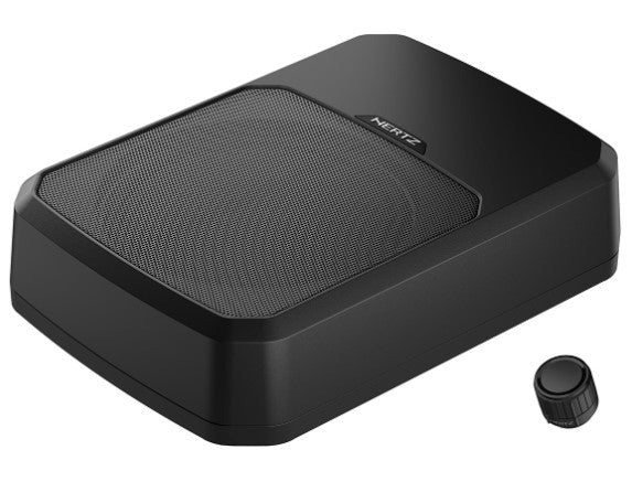 Hertz DBA 201F Flat Sealed Active Underseat Space Saving Subwoofer 440W