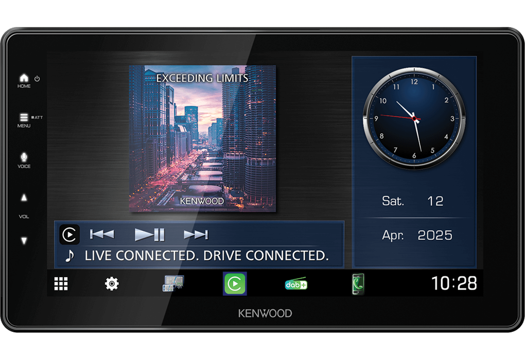 Kenwood DMX-F920DS - 9 Inch Floating HD Wireless Carplay Android Auto BT DAB Screen Stereo