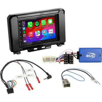 Kenwood DMX5023DABS Stereo CarPlay Android Auto Upgrade for Suzuki Jimny 2018-2024