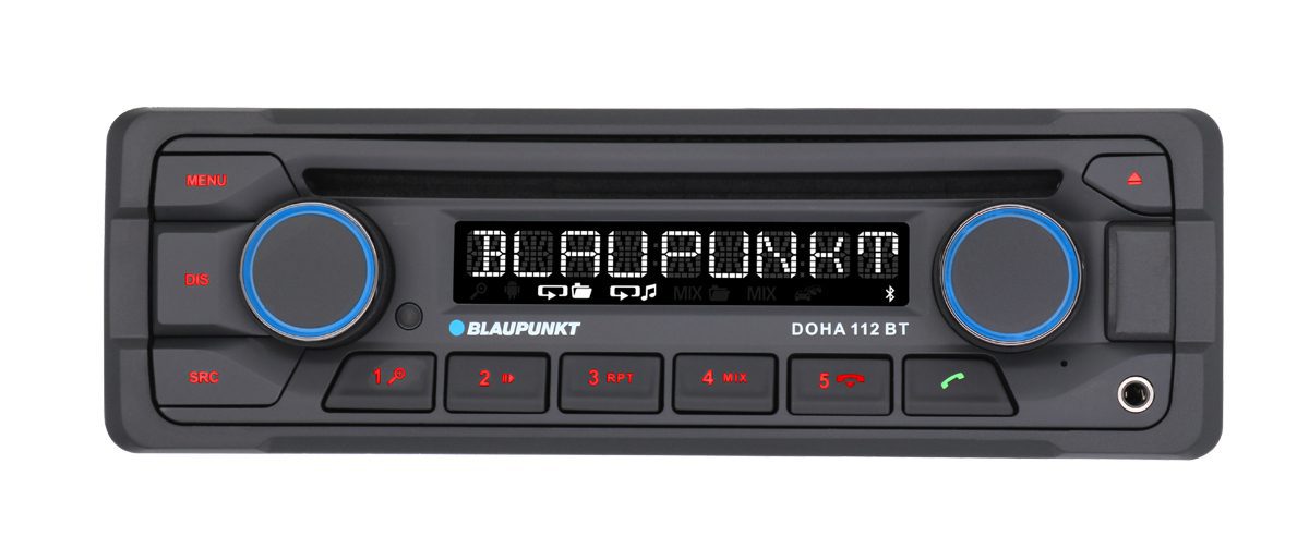 Blaupunkt DOHA 112BT - CD/MP3 Retro Stereo Bluetooth USB AUX Radio