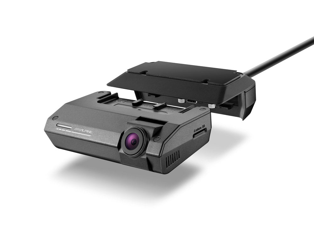 Alpine DVR-F790 - Full HD 1080P Front Dash Cam with 32GB SD Card with Video Output