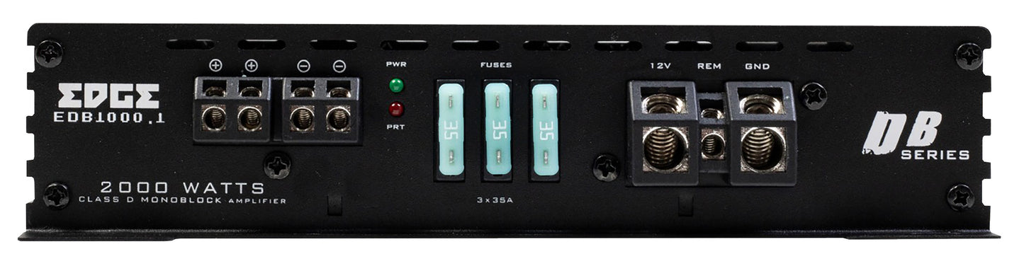 Edge EDB1000.1-E4 - 1 Channel Mono Car Amplifier Bass Amp 2000W