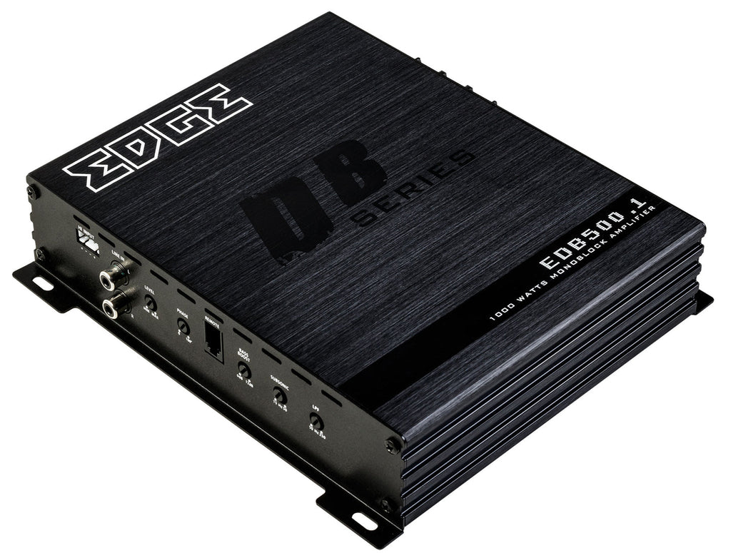 Edge EDB500.1-E9 - 1 Channel Mono Car Amplifier 1000W