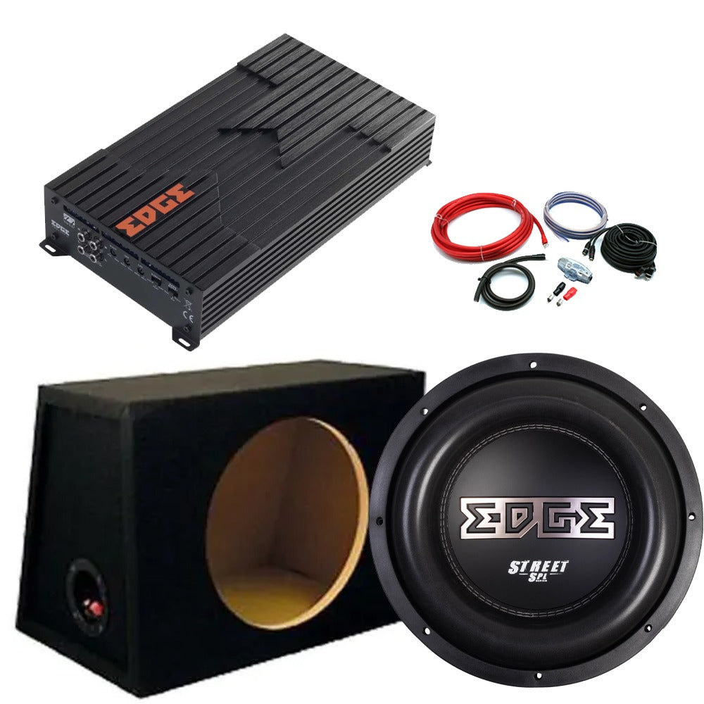 Edge EDP122SPL 12" SPL DBX Car Bass Package Deal 3000W Car Subwoofer Deal