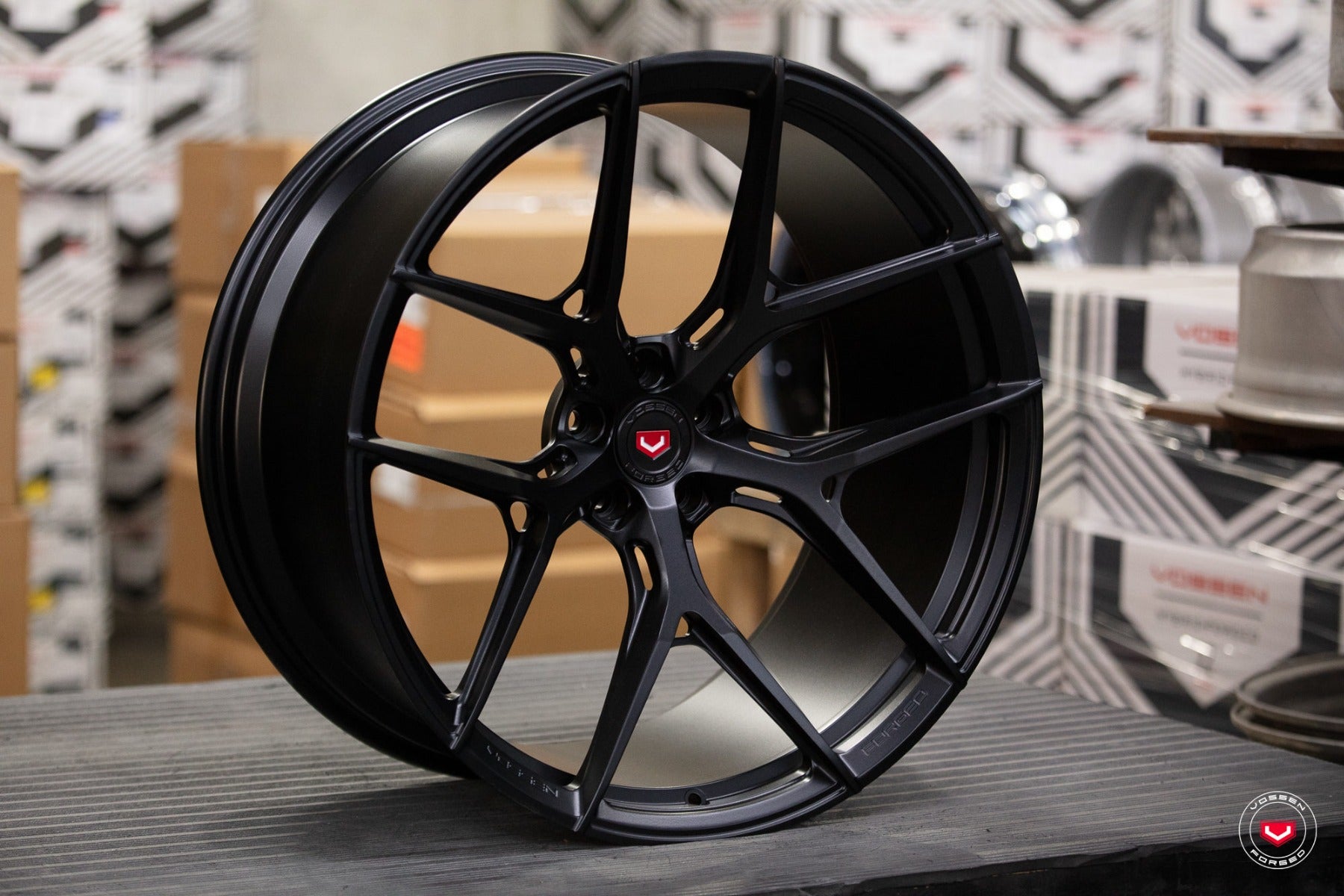 VOSSEN FORGED S21-01 MONOBLOCK SATIN BLACK