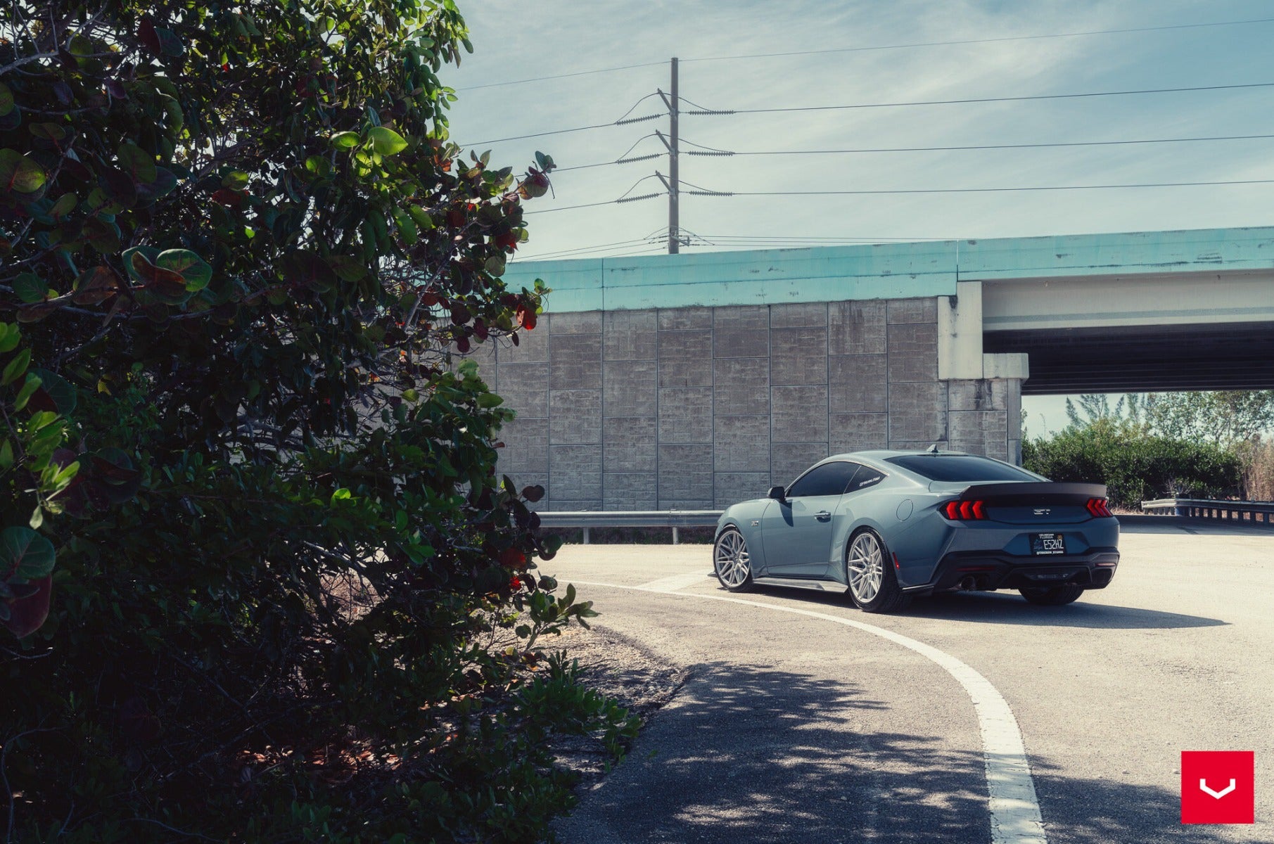 VOSSEN HYBRID FORGED SERIES HF-7 SILVER POLISHED