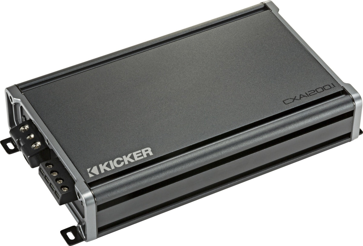 Kicker L7R Twin 12" SubwooferPorted Loaded Enclosure &  Amplifier Package 1200W RMS