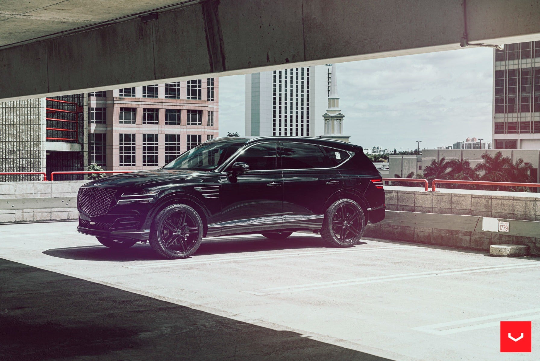 VOSSEN HYBRID FORGED SERIES HF-1 TINTED GLOSS BLACK