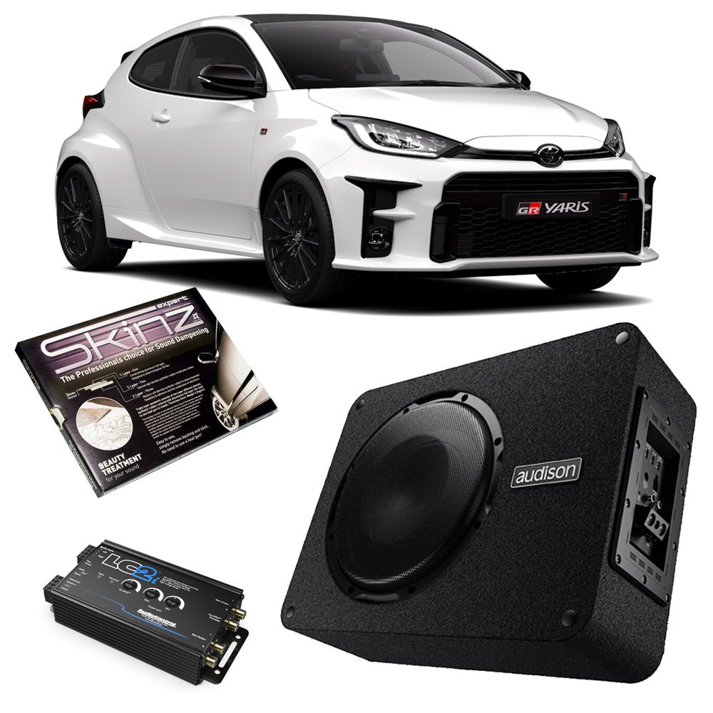 Bespoke Audison Active 10" Bass Subwoofer Upgrade For Toyota GR Yaris