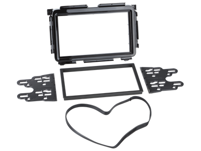 ACV A23HD39 - Honda HR-V 2015 - 2021 Double Din Black Fascia Kit