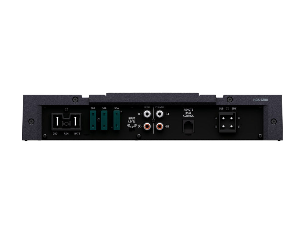 Alpine HDA-M80 - Status Class-D Mono Power Amplifier