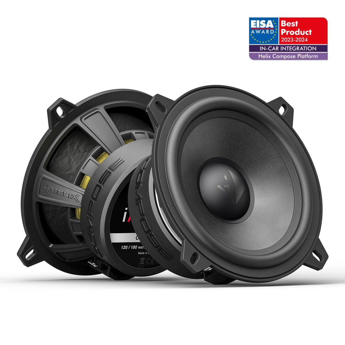 Helix Compose i7 Ci7 W130-S3 Midrange 5.25 Inch 13cm FlexMount Car Speakers 120w RMS