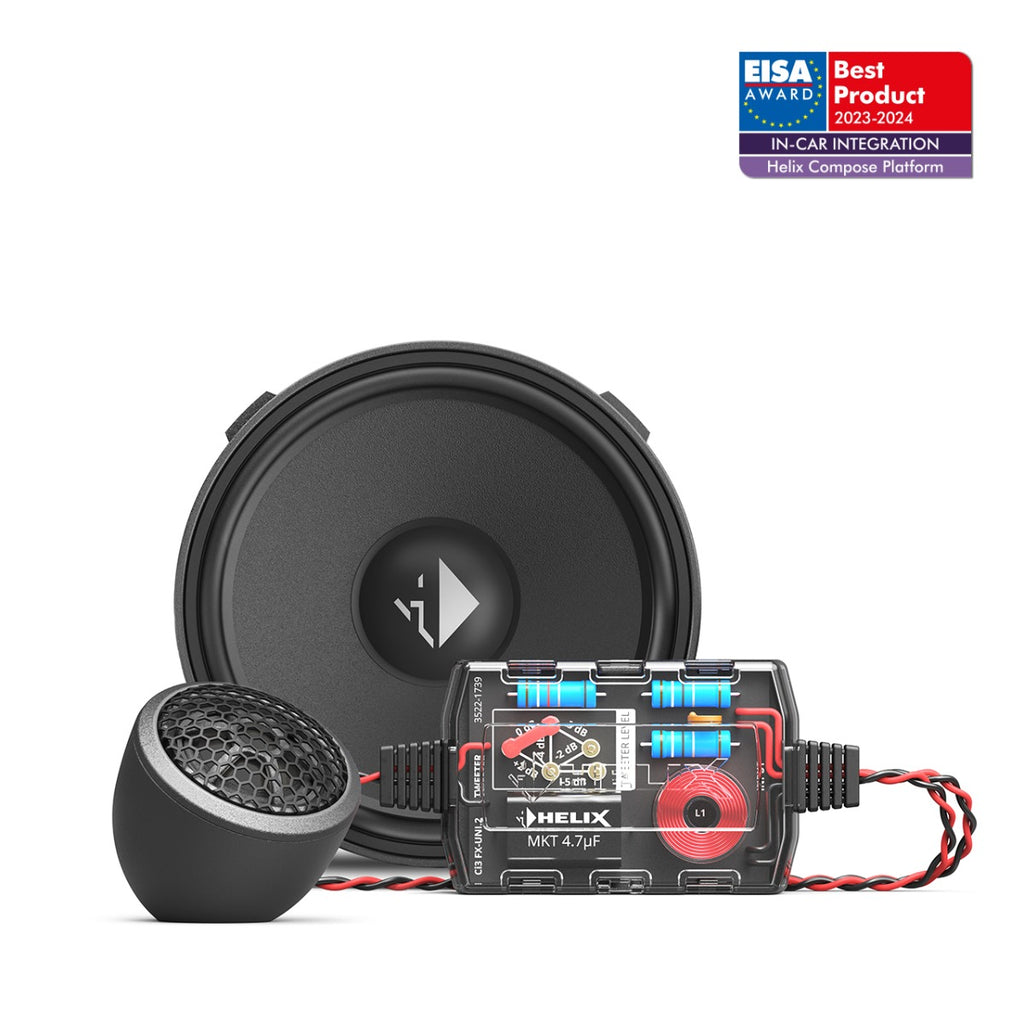 Helix Compose i3 Ci3 K100.2FM-S3 MK2 Component 4 Inch FlexMount Car Speakers 80w RMS