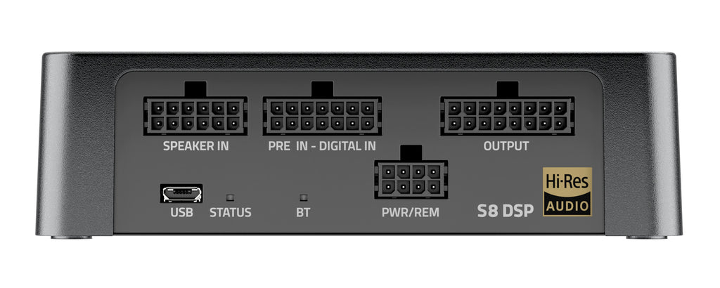 Hertz S8 DSP - 8 Channels DSP Hi Res Audio Processor for Any OEM Source