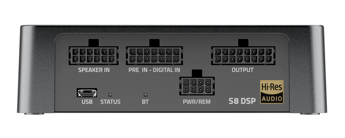 Hertz S8 DSP - 8 Channels DSP Hi Res Audio Processor for Any OEM Source