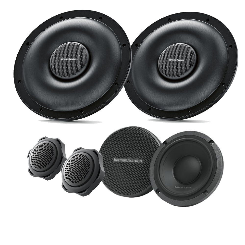 Harman Kardon FLOW 8" 3-Way Component Car Speakers