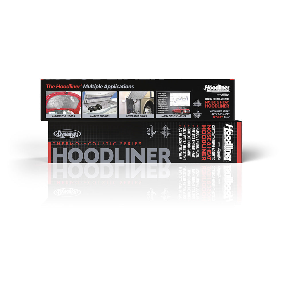 Dynamat Hoodliner DYN11905 - 1 Piece of Hoodliner for under the hood 32″ x 54″
