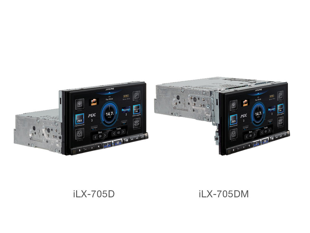 Alpine iLX-705DM - 7” Digital Media Bluetooh Apple CarPlay/Android Auto