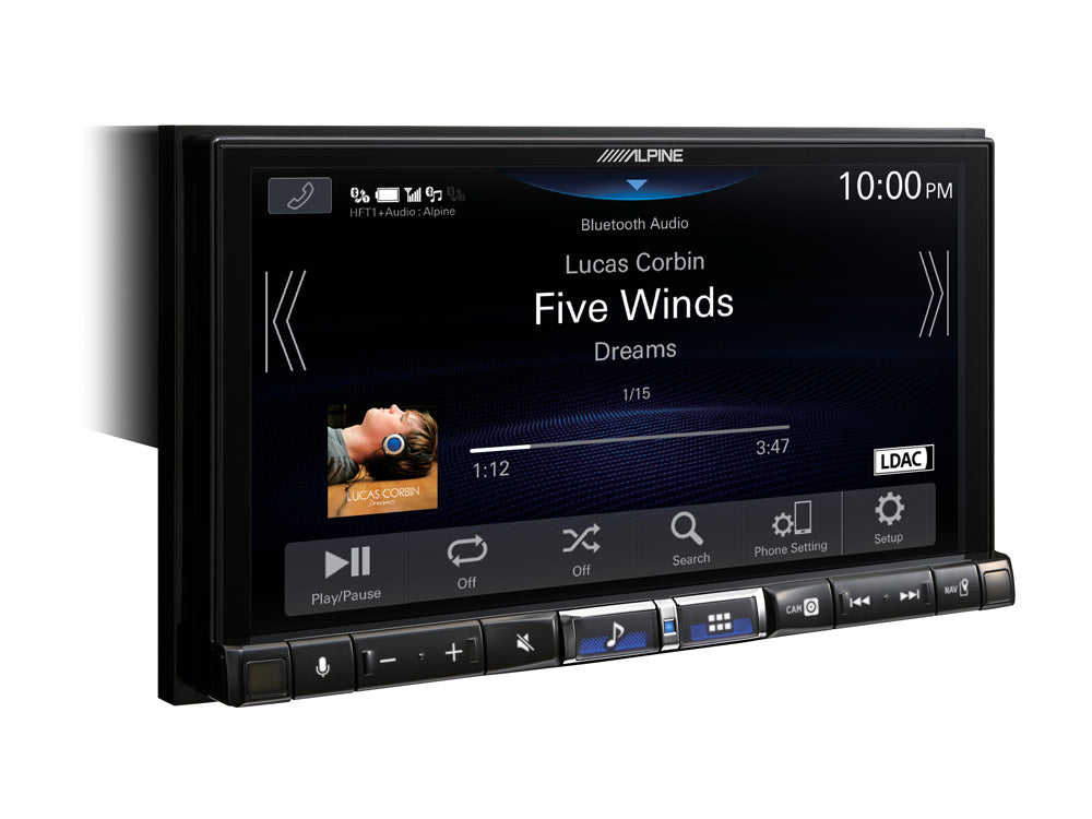 Alpine iLX-705DM - 7” Digital Media Bluetooh Apple CarPlay/Android Auto