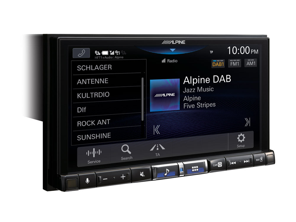 Alpine iLX-705DM - 7” Digital Media Bluetooh Apple CarPlay/Android Auto