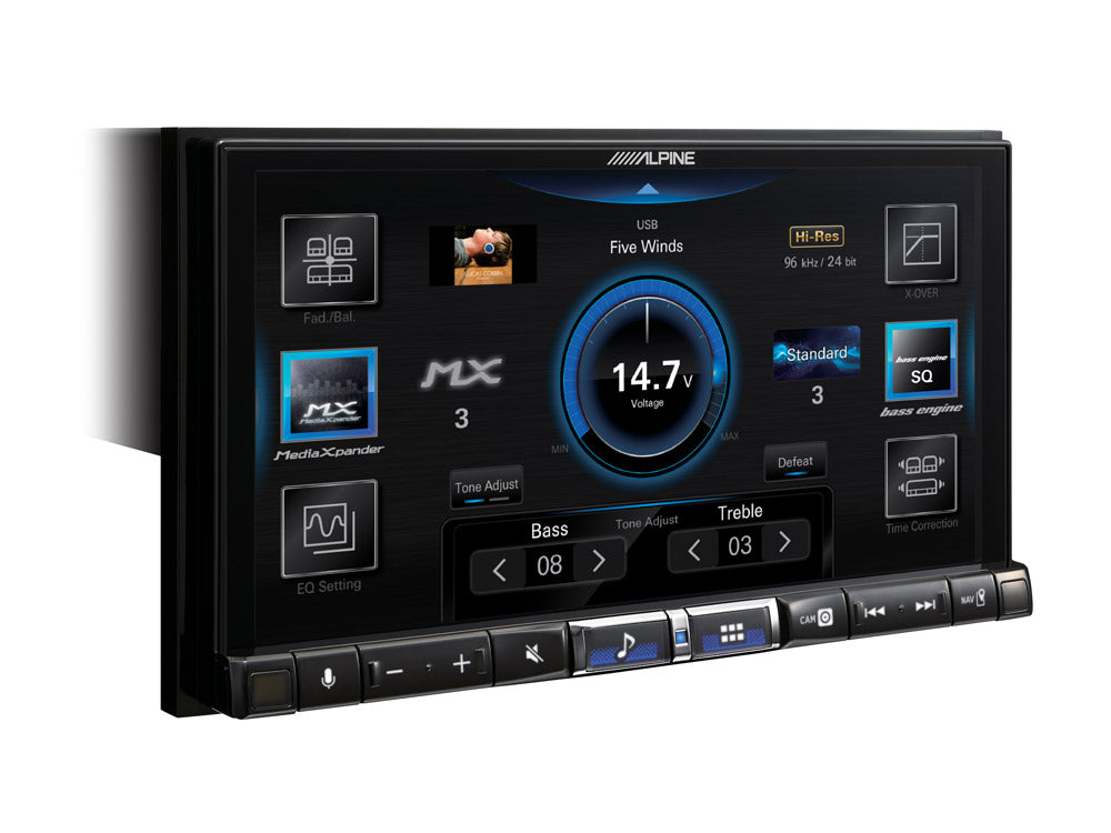 Alpine iLX-705DM - 7” Digital Media Bluetooh Apple CarPlay/Android Auto