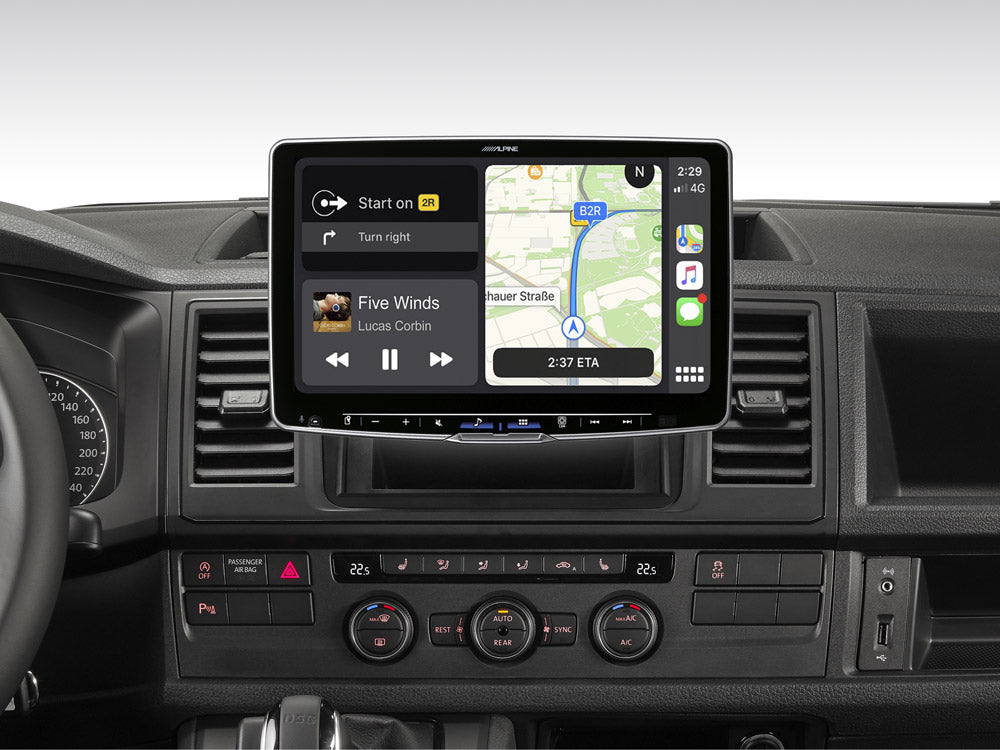 Alpine iLX-F115T6 - 11" Touch Screen CarPlay Android Auto DAB Bluetooth Hi-Res Audio Stereo for VW T5, T6