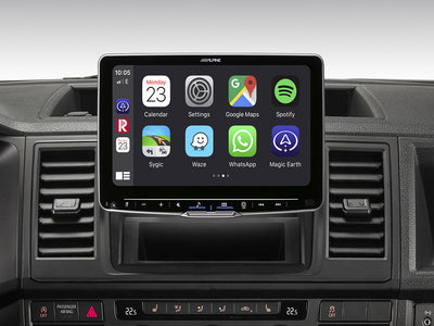 Alpine iLX-F905T6 - 9" Media Receiver DAB Bluetooth CarPlay/Android Auto For VW T6, T5