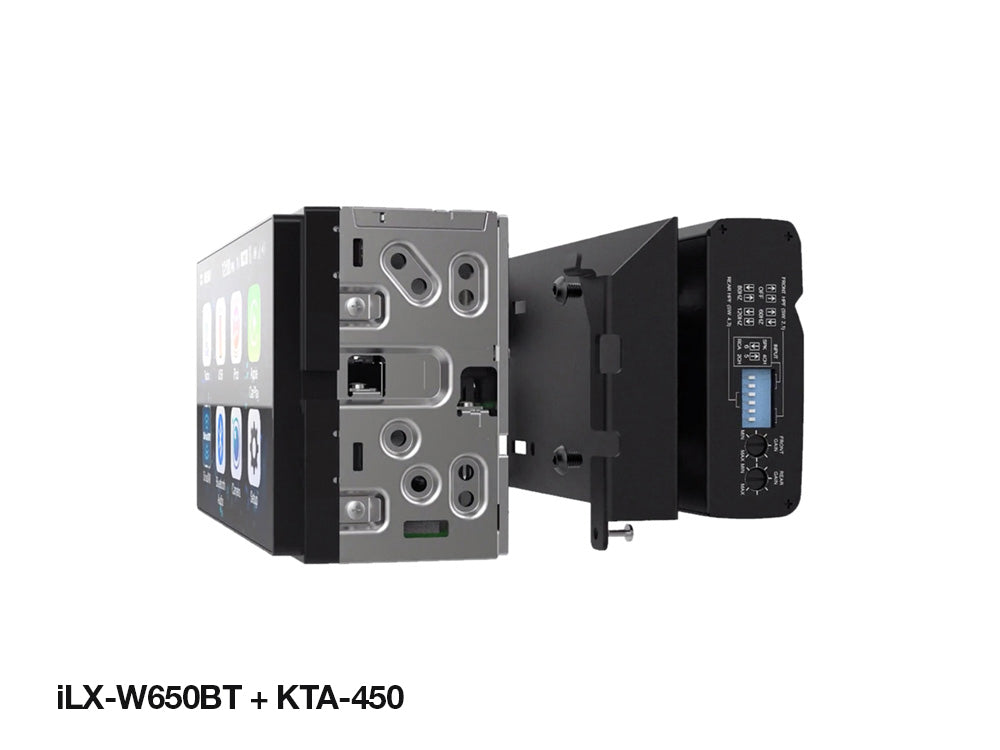Alpine KTA-450 4-Channel Amplifier (Head Unit Power Pack) for iLX-W650BT