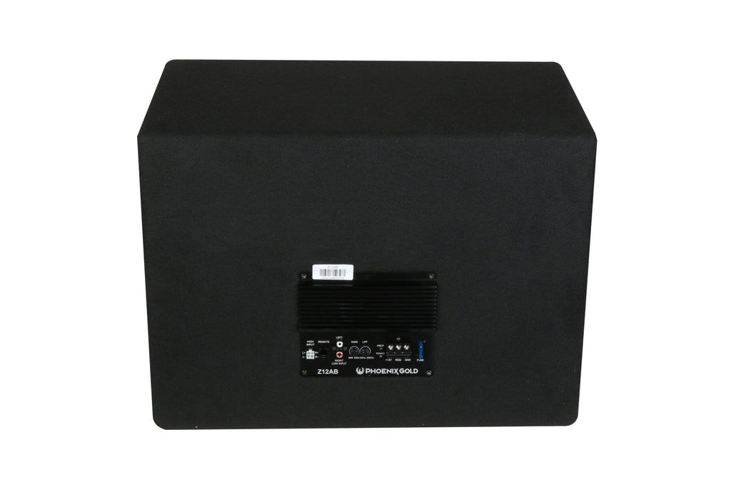 Phoenix Gold Z12AB - 12" Single Active Car Subwoofer 1000W