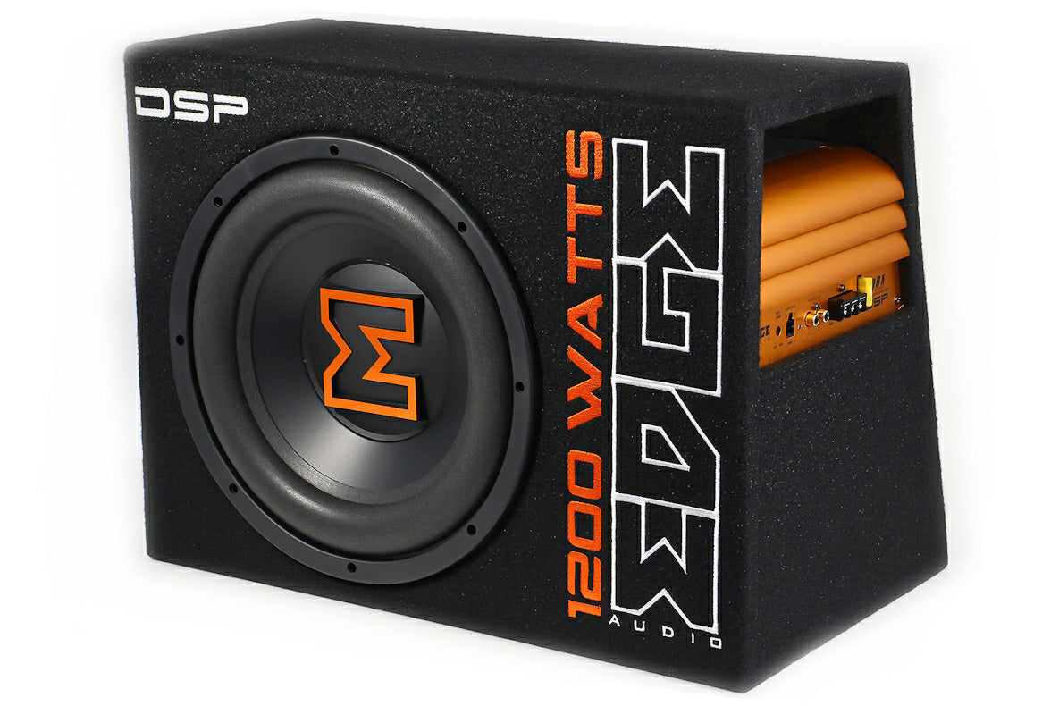Edge EDBX12ADSP-E3 - DBX Series 12" Active Bass Enclosure DSP Car Subwoofer 1200W