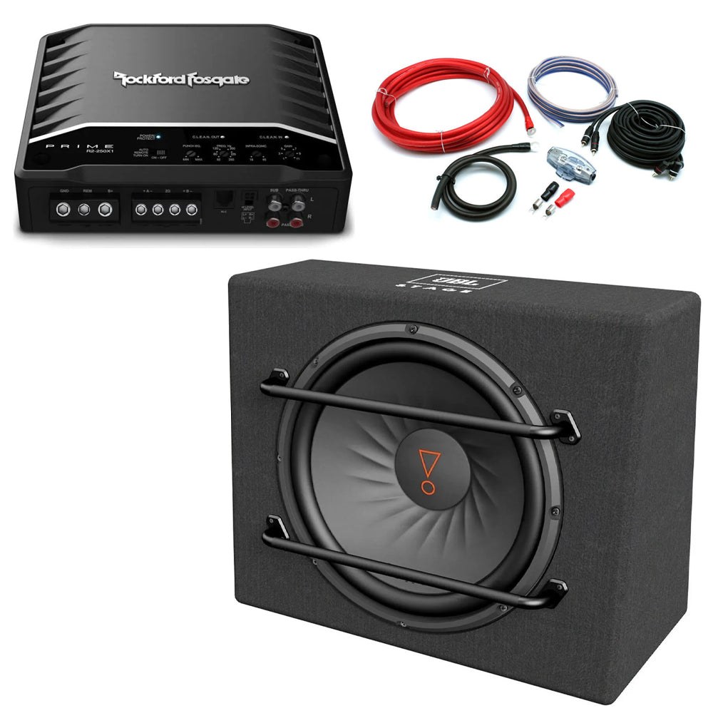 JBL Prime Stage 12" Car Subwoofer in Enclosure 1000W Package
