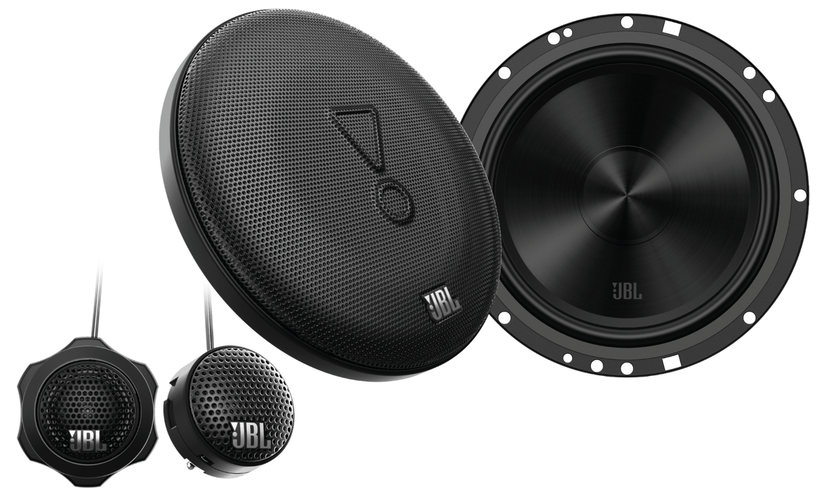 JBL Stage2 65C - 6.5" 2-Way Component Car Speakers 720W - with Grills