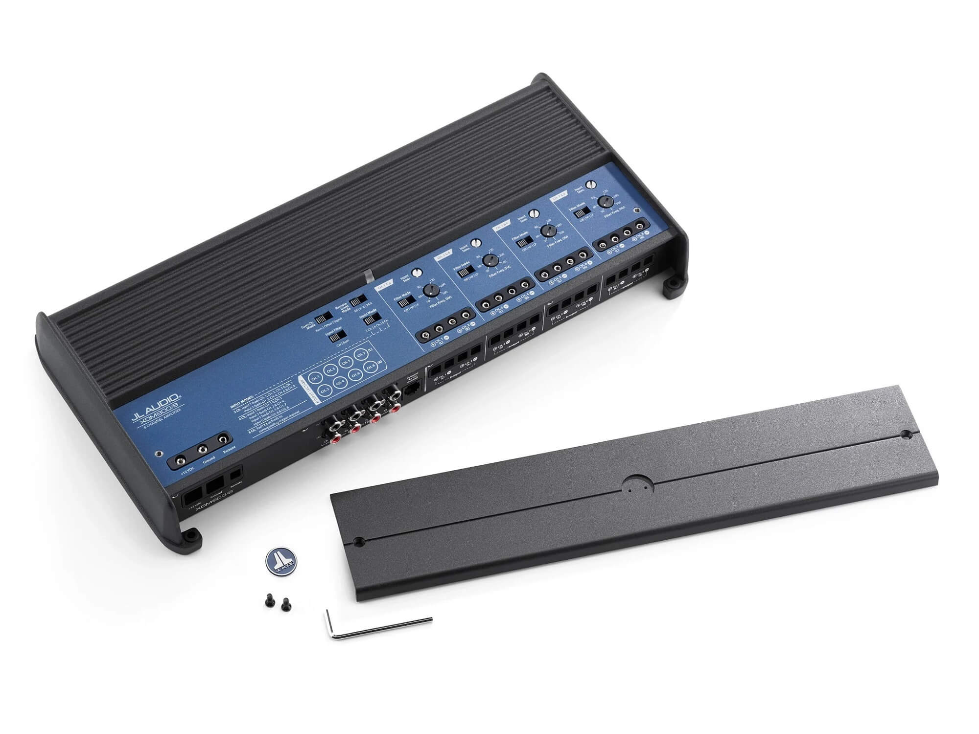 JL Audio XDM800/8 - 8 Channel Class D Car & Marine Amplifier 800W
