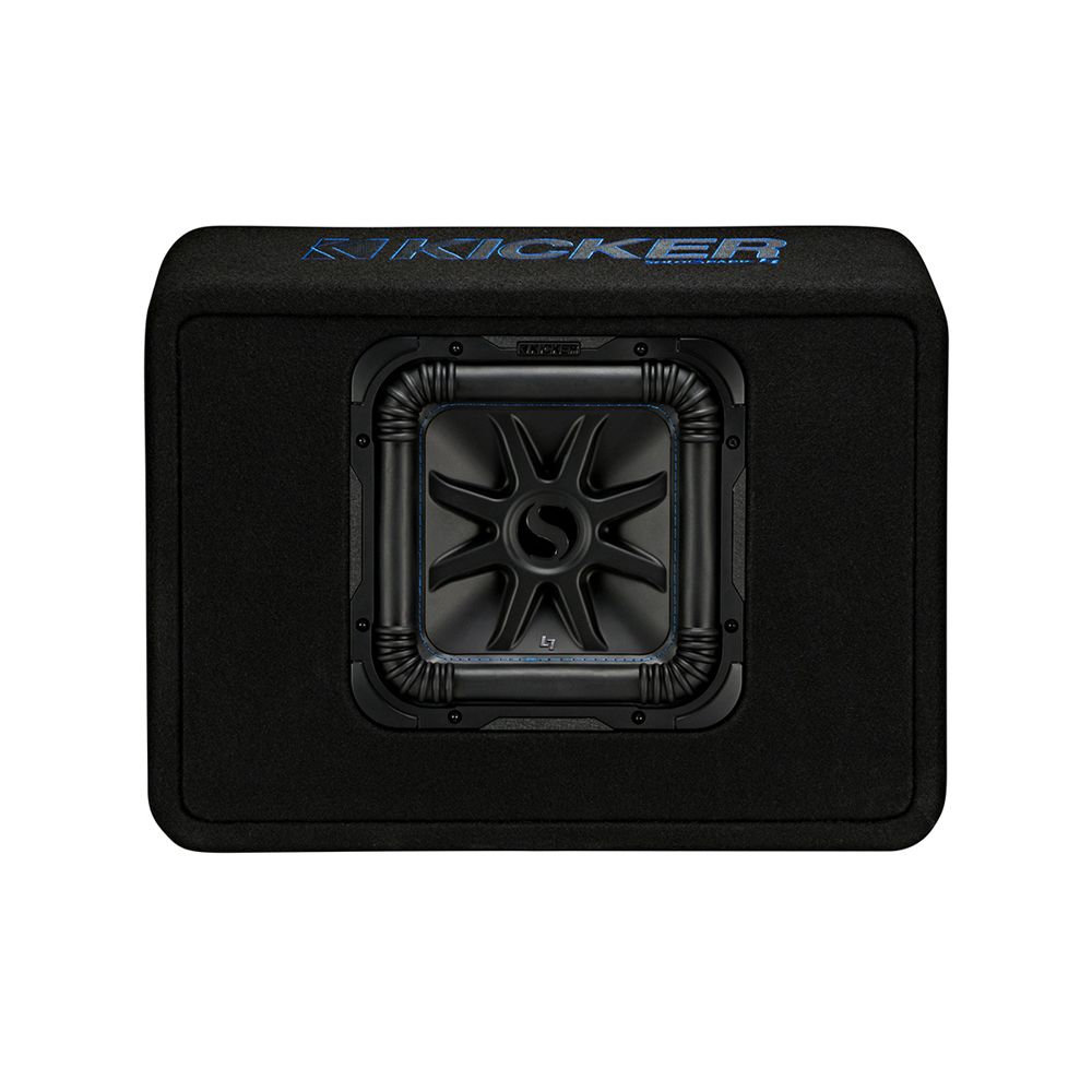 Kicker Solo-Baric L7 - 10" Thin Profile Loaded Enclosure 600W RMS