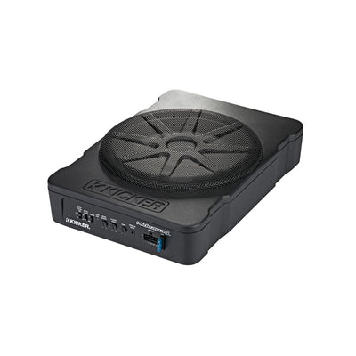 Kicker KA46HS10 10" Hideaway Compact Powered Loaded Enclosure 180W RMS