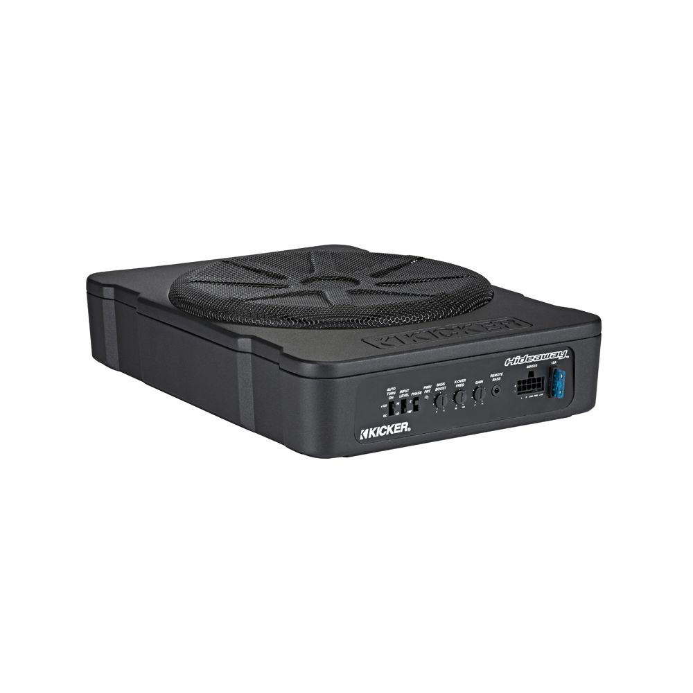Kicker KA46HS10 10" Hideaway Compact Powered Loaded Enclosure 180W RMS