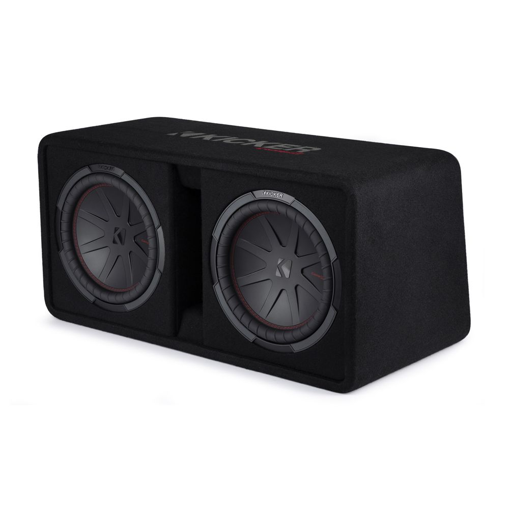 Kicker KA48DCWR122 - CompR Dual 12" Ported Loaded Enclosure - 2 Ohm