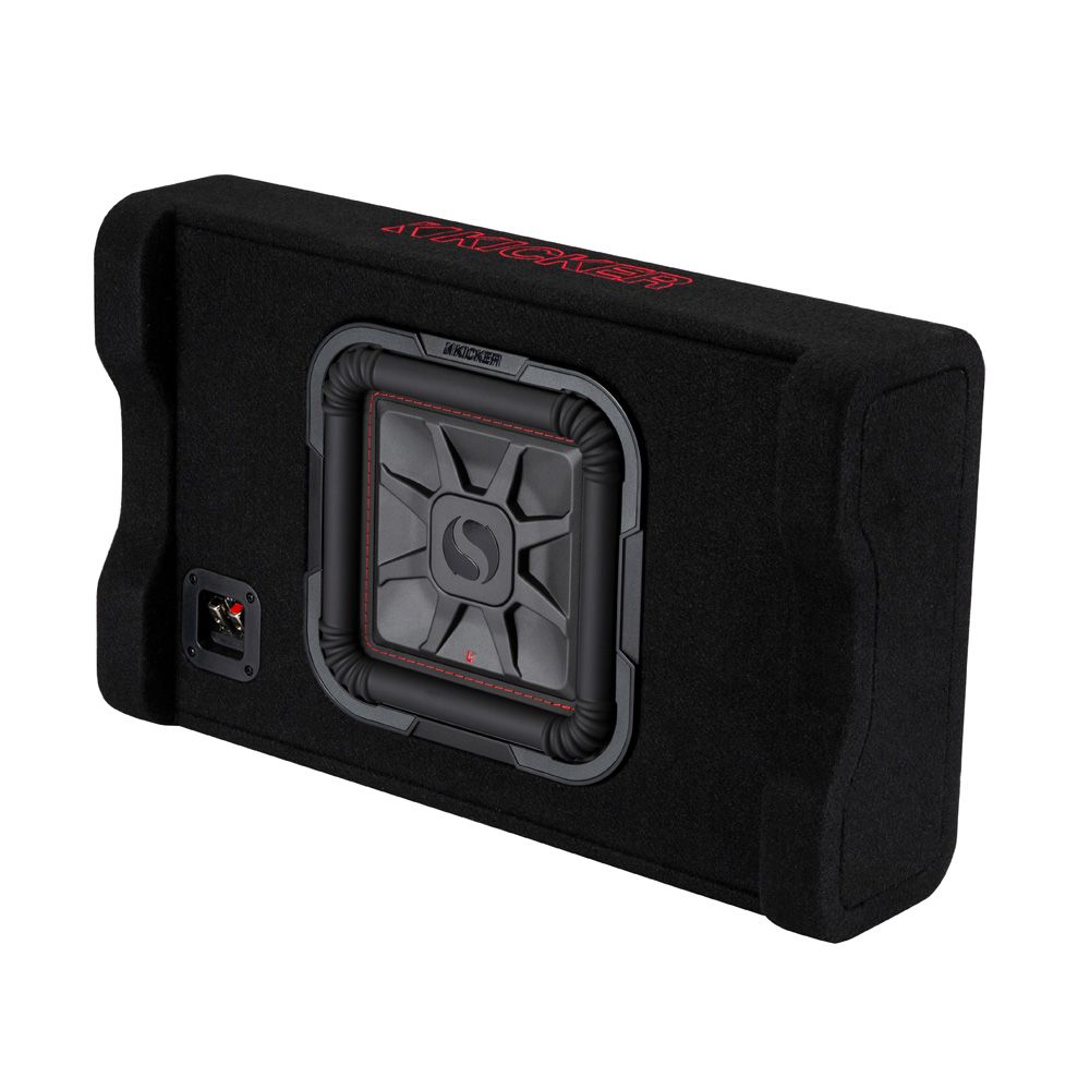 Kicker L7T 10" Down Firing Loaded Enclosure - 2 Ohm 500w