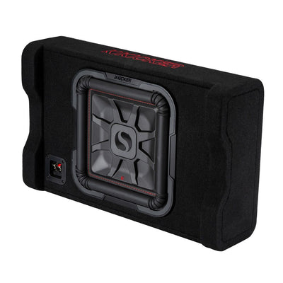 Kicker L7T 12" Down Firing Loaded Enclosure - 2 Ohm 600w