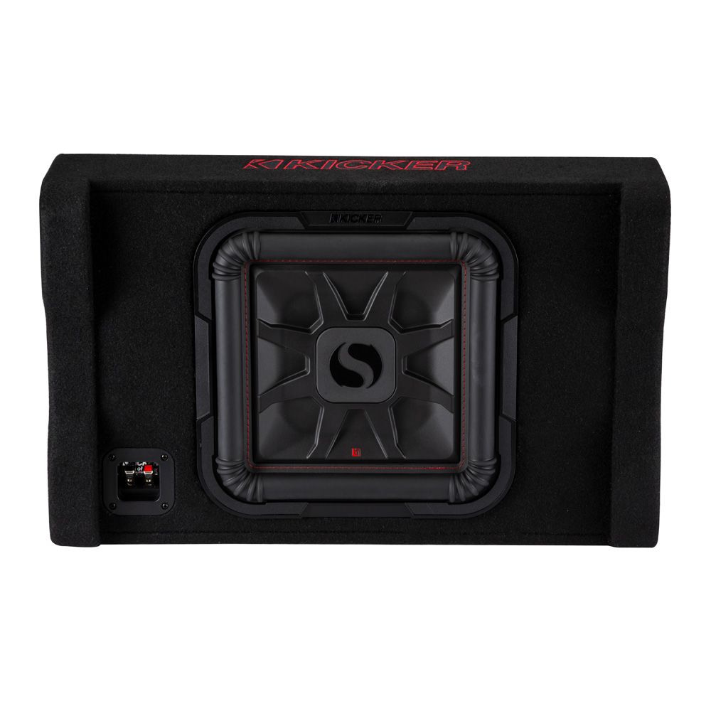 Kicker L7T 12" Down Firing Loaded Enclosure - 2 Ohm 600w