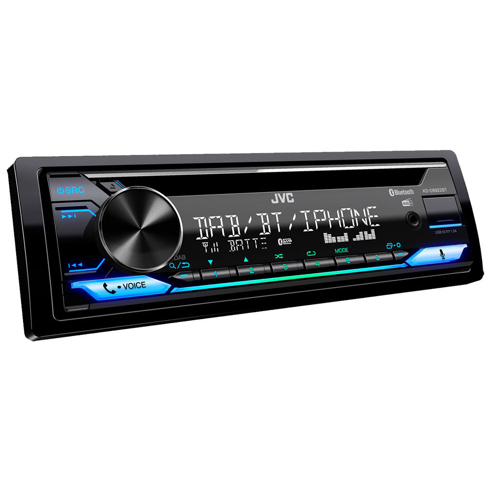 JVC KD-DB922BT - CD/MP3 Aux DAB+ Bluetooth Car Stereo