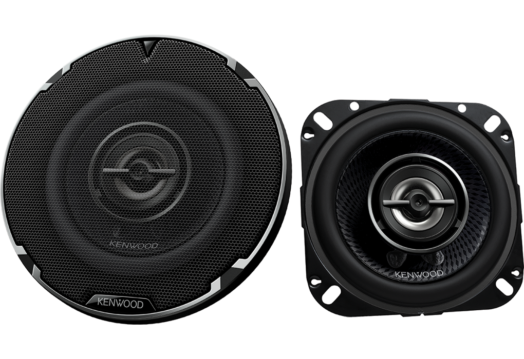 Kenwood KFC-PS1097 - 10cm 4" 2-Way Coaxial Car Speakers 240W