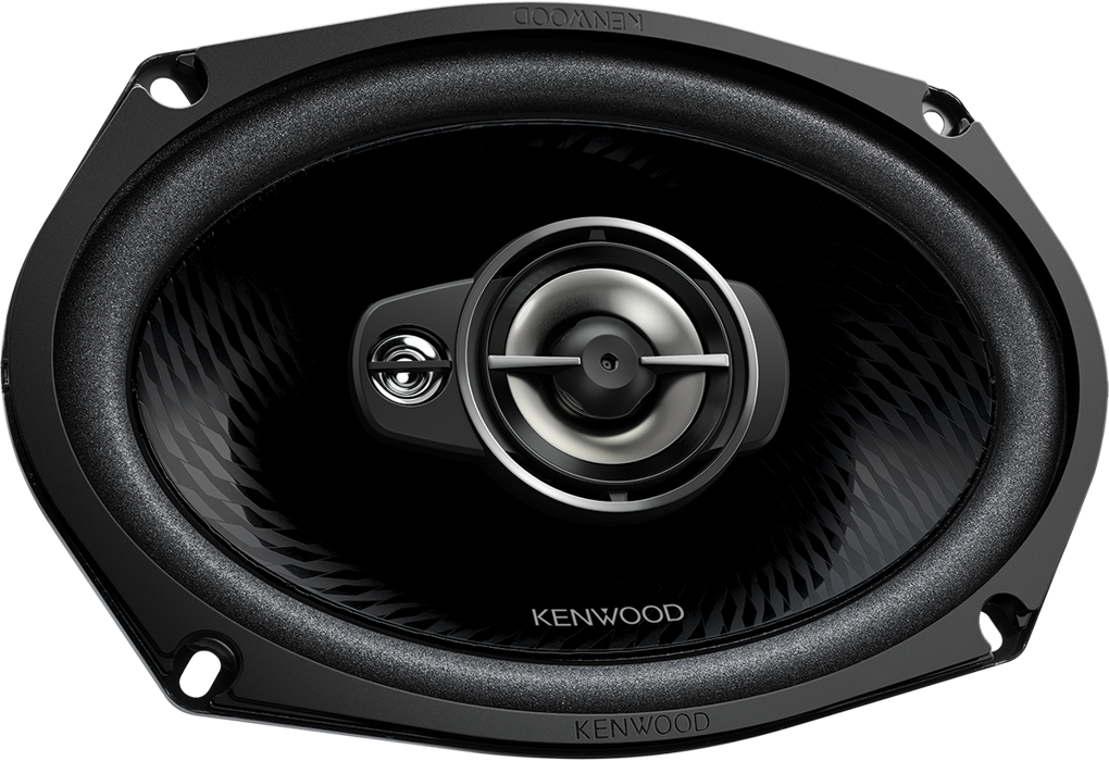 Kenwood KFC-PS6977 - 6" x 9" 3-Way Coaxial Shelf Car Speaker 570W