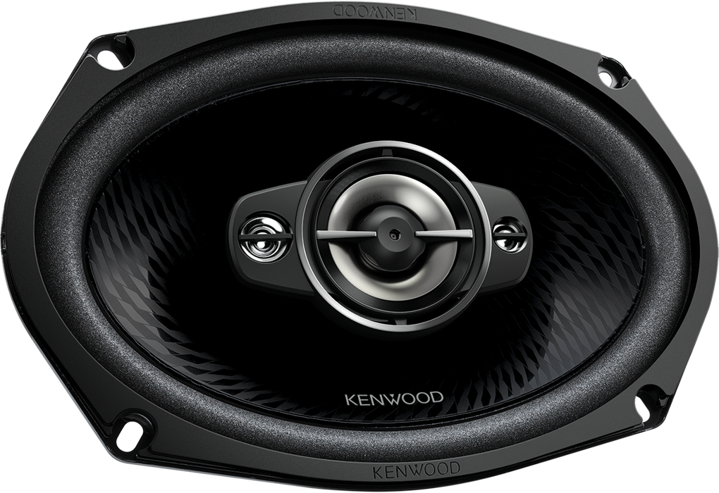 Kenwood KFC-PS6987 - 6"x 9" 4-Way Coaxial Car Shelf Speakers 670W