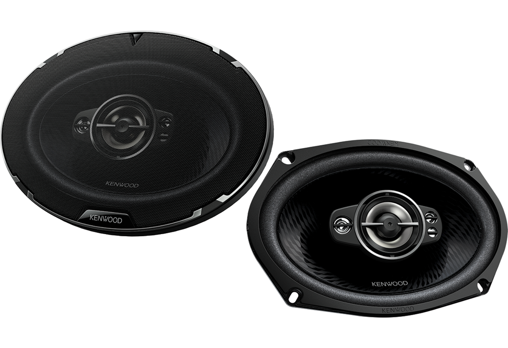Kenwood KFC-PS6997 -6" x 9" 5-Way Coaxial Car Shelf Speakers 720W
