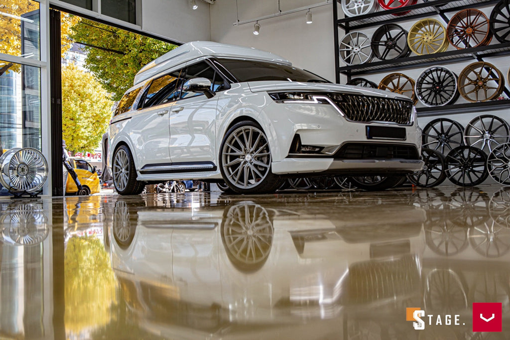 VOSSEN HYBRID FORGED SERIES HF-4T SILVER POLISHED