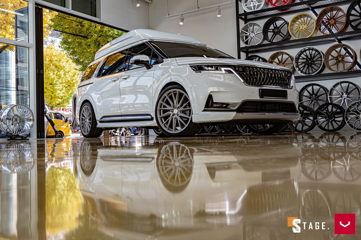 VOSSEN HYBRID FORGED SERIES HF-4T SILVER POLISHED